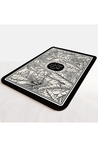 Else Dekor Water Absorbent Bathroom Organizer Shower Shampoo Soap Cup Toothbrush Coaster Organizer Presentation Mat