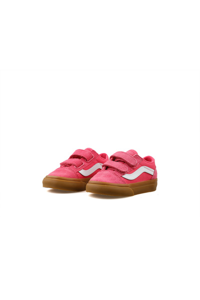 Vans Pink Old Skool V Baby Casual Shoes - VN000CPZPNK1