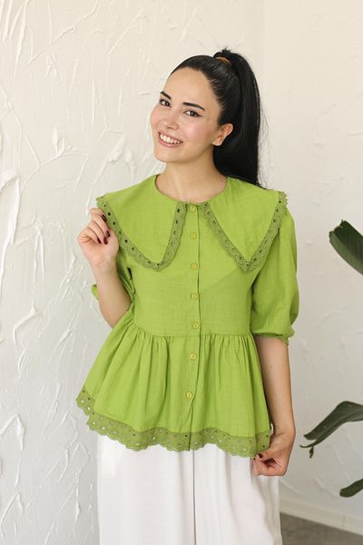 Poliyance Cămașă verde Elsa