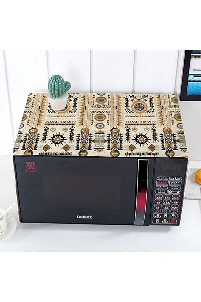 3D ELSE HALI 35x100cm Microwave Oven Cover - Minimal Patterned and Decorative