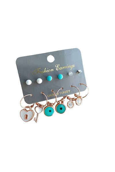 Cozyce 12-Piece Kozy Earring Set