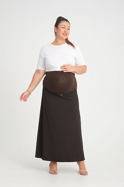 KATLİN MATERNİTY WEAR تنورة قماش الخصر قابلة للتعديل للحوامل