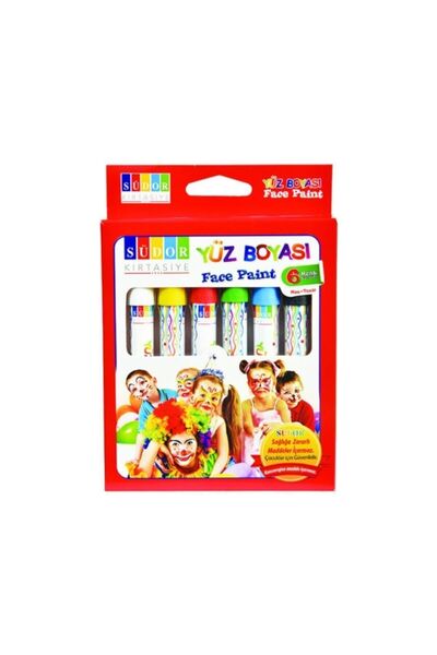 Südor Yüz Boyası 6 Renk