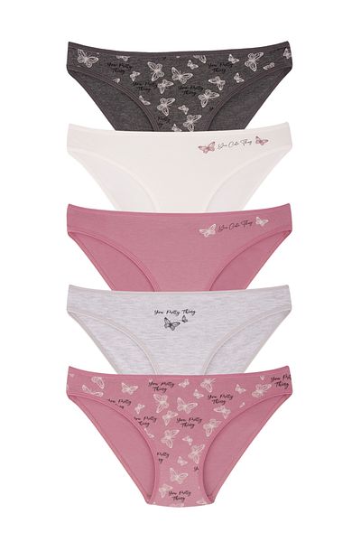 DOMİKİDS Chiloți din bumbac pentru fete Domikids, pachet de 5