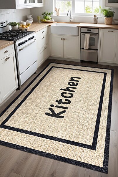 Depoba Henas Kadife Yıkanabilir Kaymaz Pamuk Tabanlı Antibakteriyel Mutfak Ha...