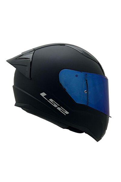 LS2 RAPID 2 MAT SİYAH KASK ŞEFFAF KASK CAMI HEDİYELİ