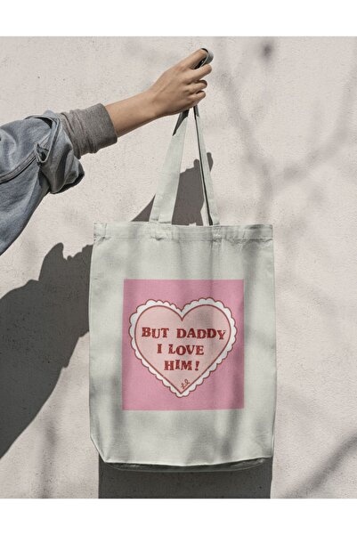 redame حقيبة حمل من سلسلة تايلور سويفت "But Daddy I Love Him" Y2K - قماش