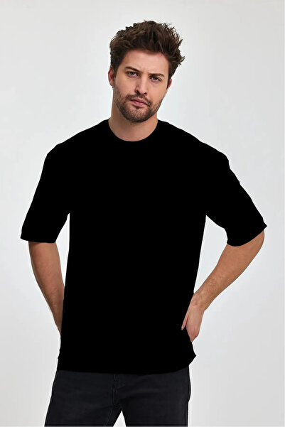 FUWEAR Πολύχρωμο Ανδρικό T-Shirt Oversize - Μέγεθος Υπερμεγέθους