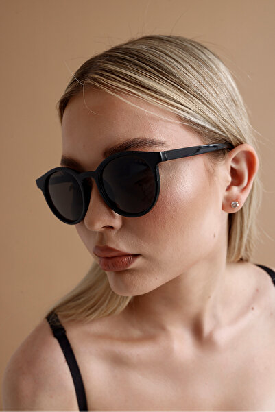 KAMPANİX نظارات شمسية نسائية سوداء موديل تريند للموسم الجديد