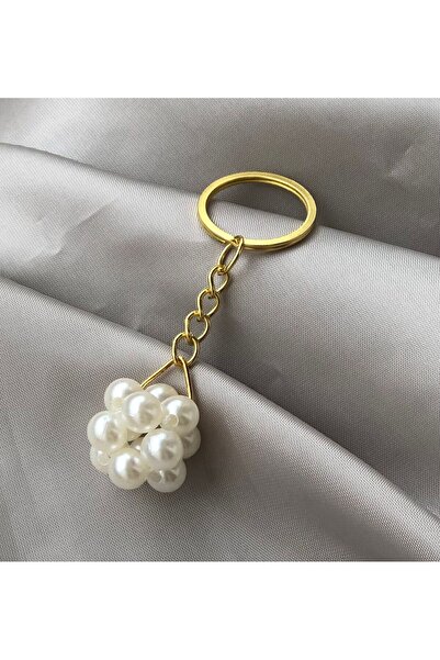 HobiMark25 İnci top anahtarlık,incili toplu anahtarlık,söz,nişan,bride,nikah,...