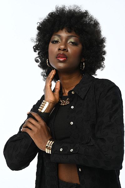 Orfeo Negro Cămașă NEGRA DE DAmă