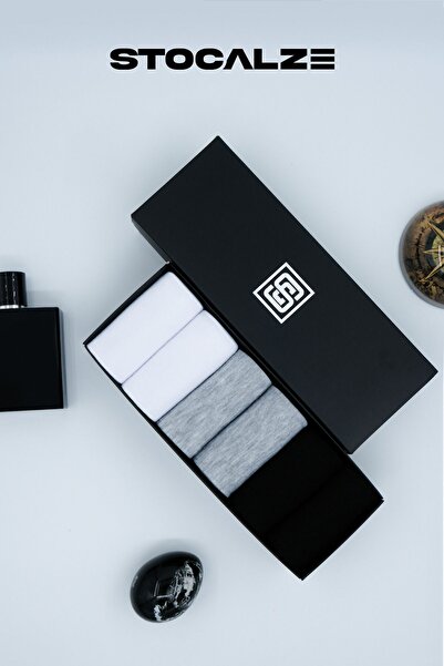 STOCALZE Μπαμπού Ανδρικές κάλτσες-μποτάκια 6-συσκευασίας. χωρίς ραφές Ελαστικ...