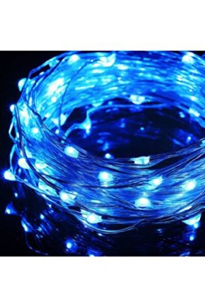 BYSHOME Peri Led 3 Metre Pilli Mavi Renk Dekoratif Aydınlatma