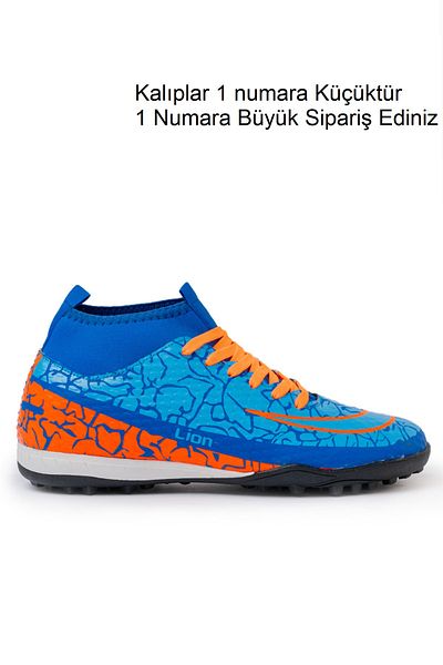 Freemax Freemax.1072 Sax Orange - Unisex Socks Astroturf Football Shoes