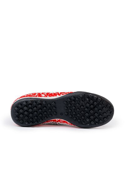 Freemax Freemax.1072 Pantofi de fotbal unisex, alb, negru, Astroturf - cu șosete