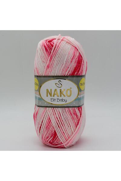 NAKO Elit Baby Mini Batik Anti Pilling El Örgü İpliği - 32454 -