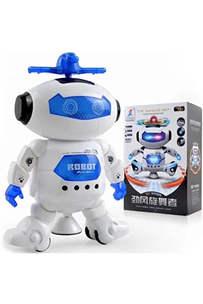 TRUST STORE Dans Eden Robot Pervaneli Sesli Işıklı 20 cm