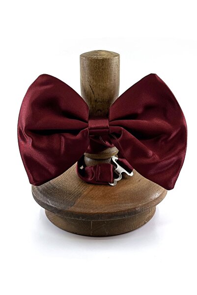 La Pescara Bordo Büyük Saten Papyon SP37