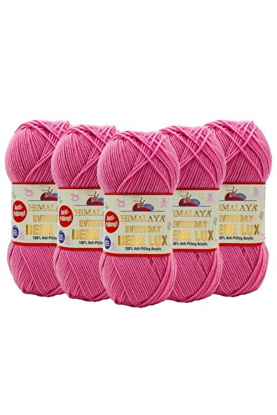 Himalaya 5 bucăți Himalaya Everyday Bebe Lux Anti Pilling - Ață de tricotat r...