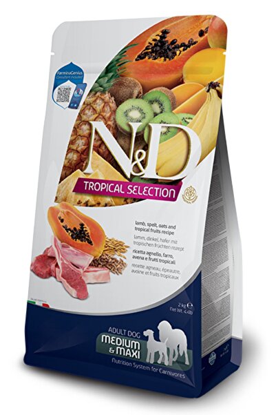 N&D Tropical Selection Kuzulu Orta Ve Büyük Irk Yetişkin Köpek Maması 10 Kg