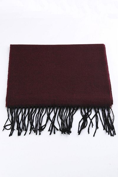Kravatkolik Men's Claret Red Scarf