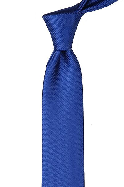 Kravatkolik Navy Blue Self Pattern Slim Tie Sk7403