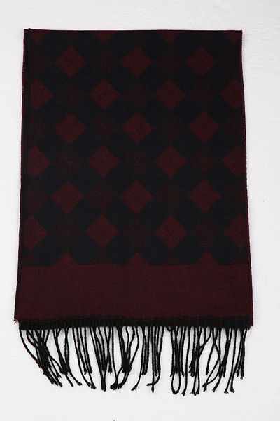 Kravatkolik Men's Claret Red Navy Blue Camisole K84 KRVT8690002224020