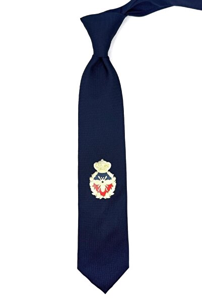 La Pescara Синій краватка з королівським гербом Kk11701