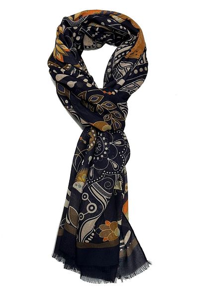 Kravatkolik Navy Blue Italian Modal Camisole