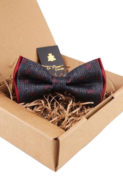 Kravatkolik Multicolored Shawl Pattern Bow Tie P1539