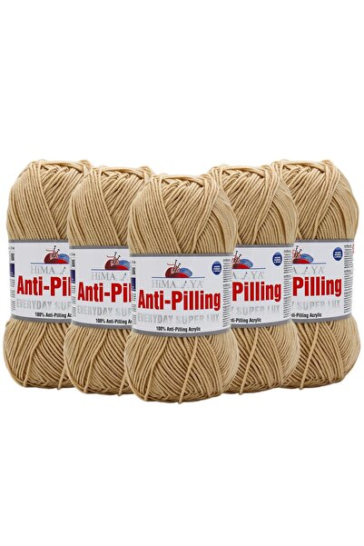 Himalaya 5 Adet Himalaya Everyday Super Lux Anti Pilling El Örgü İpliği - 734...