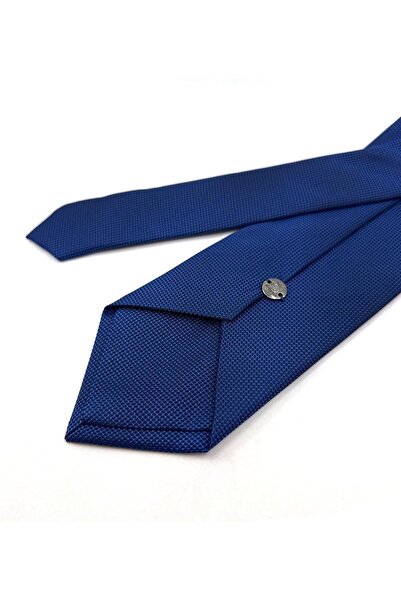 Kravatkolik Cravată clasică batistă cu model albastru Kk11041