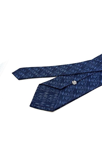 Kravatkolik Синій мотив з візерунком Класичний краватка KK12440