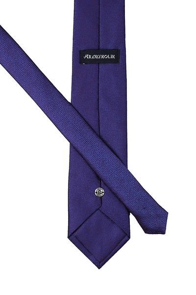 Kravatkolik Men's Plum Sand Pattern Classic Necktie with Handkerchief Kk10240