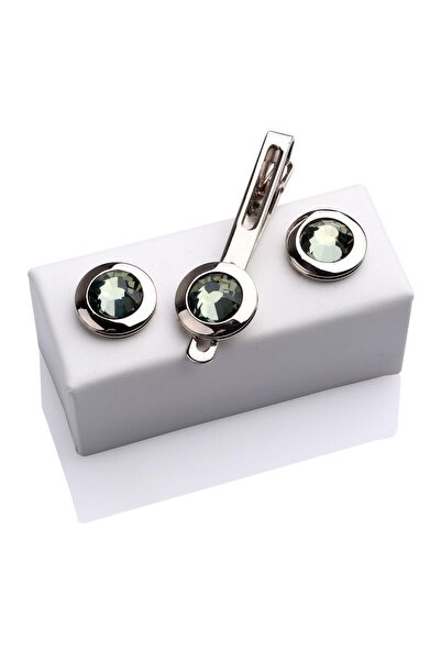 La Pescara Σετ μανικετόκουμπα και κλιπ γραβάτας KD355