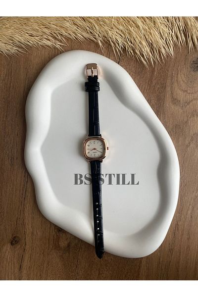 QUARTZ BS STILL minimal vintage women's wristwatch retro