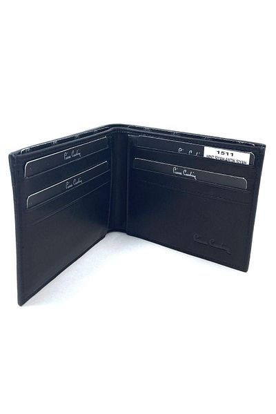 Pierre Cardin Black Wint Antique Men's Wallet 1511s