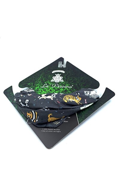La Pescara Cutest Animal Gray Bandana Bnd85