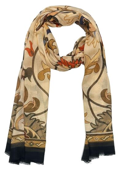 Kravatkolik Κρέμα Mosco Style - Μπεζ ιταλικό Modal Kaşkol MDL28