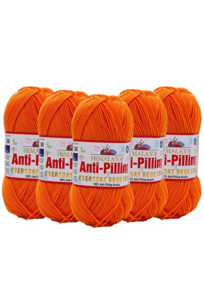 Himalaya 5 bucăți Himalaya Everyday Bebe Lux - Anti Pilling Orange Tricotat m...