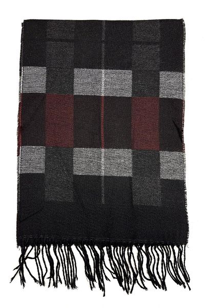 Kravatkolik Black Plaid Pattern Men's Camisole K556