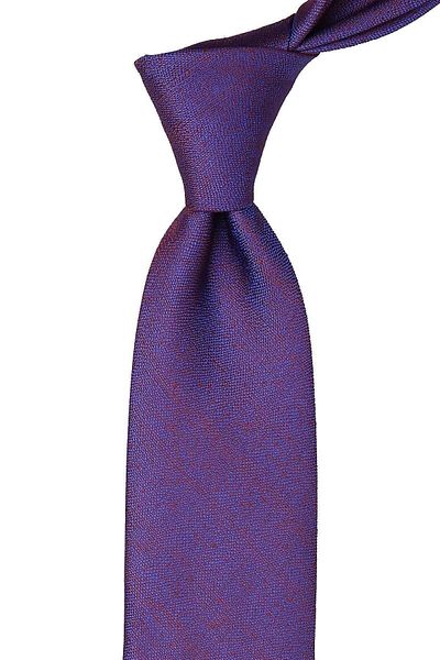 Kravatkolik Men's Blue Orange Sand Pattern Classic Necktie with Handkerchief Kk9847