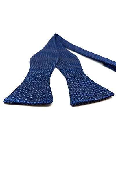Kravatkolik Lacivert Nokta Desen Açık Papyon AP186