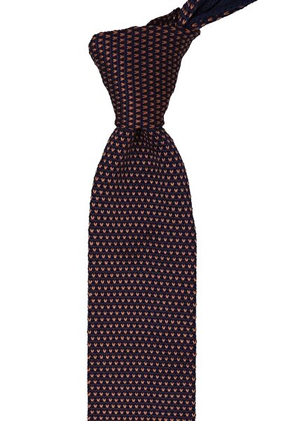 La Pescara Синьо-помаранчевий краватка в крапку 8187