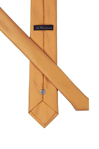 Kravatkolik Yellow Dot Pattern Slim Tie Sk7587