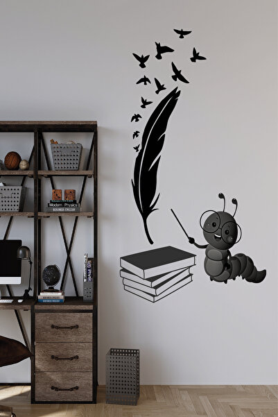 Ayza Tasarım Negru Alb - Set de lounge pentru copii cu tematică Caterpillar, ...