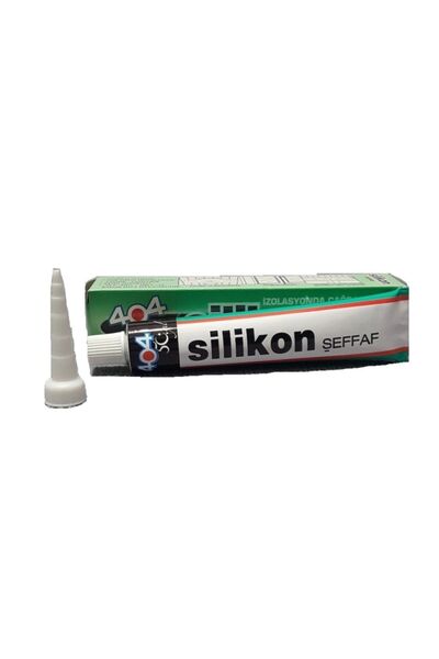 404 Kimya 404 Şeffaf Silikon Tüp 55 Gr