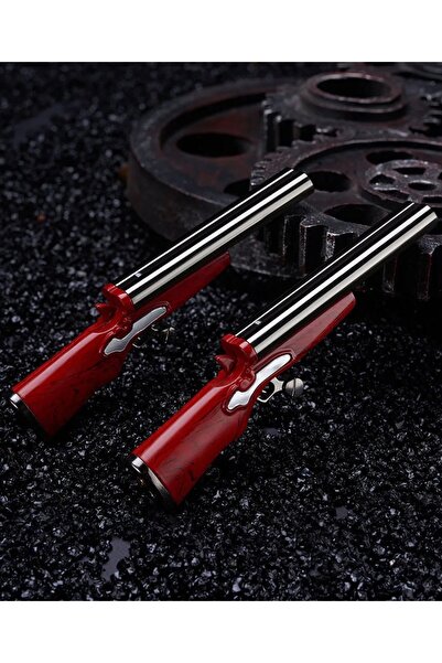 Genel Markalar Kişiye Isime Özel Tüfek Gazlı Çift Yanan Gazlı Çakmak