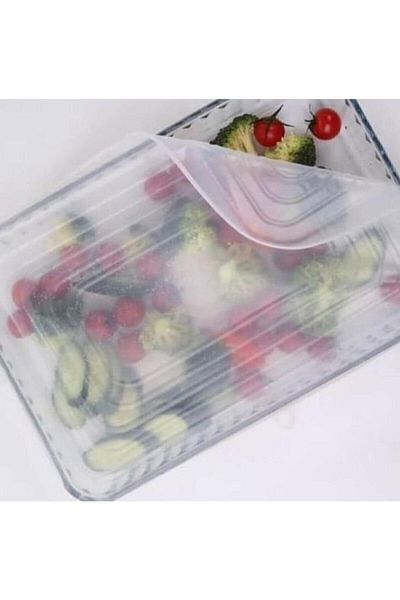 MİEN Silicone Stretch Cover, Silicone Rectangular Pyrex Cover