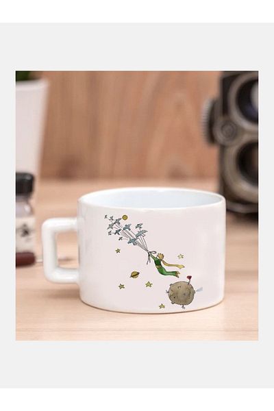 BUBESTORE Little Prince Double Turkish Coffee Cup